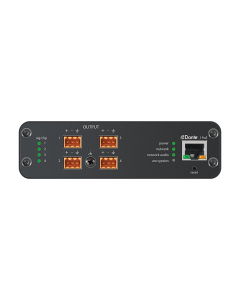 Shure ANI4OUT-BLOCK 4-Output, Block connectors, Mic/Line Dante Audio Network Interface with PEQ and Audio Summing