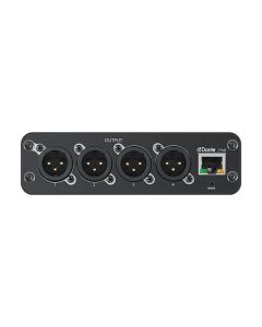 Shure ANI4OUT-XLR 4-Output, XLR connectors, Mic/Line Dante Audio Network Interface with PEQ and Audio Summing