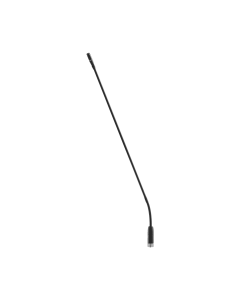 Shure MXC416/C Cardioid Gooseneck Microphone (16 in/40 cm) with  flexible bottom section, bi-color LED, 10-pin connector, and foam windscreen, for MXC, MXCW conference units; black