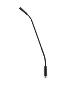 Shure MXC416DF/C Cardioid Dual-Flex Gooseneck Microphone (16 in/40 cm) with flexible top and bottom sections, bi-color LED, 10-pin connector, and foam windscreen, for MXC, MXCW conference units; black