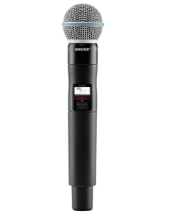 Shure QLXD2/B58=-G50 Handheld Transmitter with Beta58A Microphone