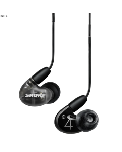 Shure SE42HYBK+UNI HYBRID Earphoine,Black,W/Model:RMCE-UNI