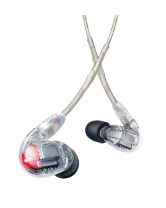 Shure SE846G2CL Clear SE846 Quad-driver earphones, with professional clear 64" cable