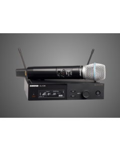 Shure SLXD24/B87A-G58 Wireless System with Beta 87 Handheld Transmitter. G58 Band
