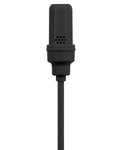 Shure UL4B/C-XLR-A Directional Subminiature Lavalier, Black