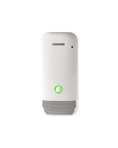 Shure ULXD6W/O=-H50 White Omni wireless boundary microphone for ULXD and QLXD. Includes AA Alkaline Batteries