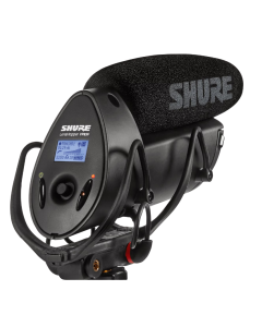 Shure VP83F Camera-mount shotgun microphone w/integrated flash recording