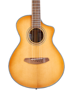 Breedlove Signature Companion Copper CE Acoustic Electric Guitar. Torrefied European-African Mahogany