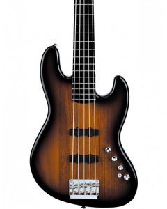 Squier Deluxe Jazz Bass Active V 5-String Electric Bass  3-Color Sunburst