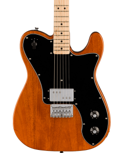 Squier Paranormal Esquire Deluxe Electric Guitar, Maple Fingerboard, Black Pickguard, Mocha