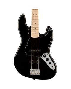 Squier Affinity Series Jazz Bass Maple Fingerboard, Black Pickguard, Black