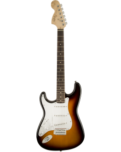 Squier Affinity Stratocaster Left-Handed Electric Guitar Brown Sunburst