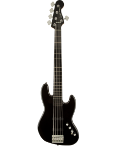 Squier Deluxe Jazz Bass Active V 5-String Electric Bass Black