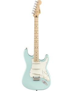 Squier Deluxe Stratocaster Electric Guitar Daphne Blue
