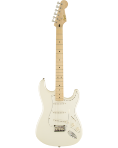 Squier Deluxe Stratocaster Electric Guitar Pearl White Metallic