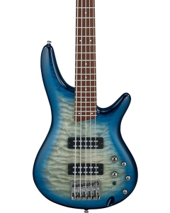 Ibanez SR405EQM-SCB 5-String Bass Quilted Maple Stained Cosmic Blue Starburst Jatoba Fretboard TGF33