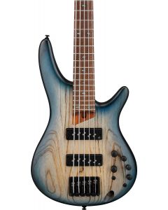Ibanez SR605ECTF SR Standard 5 String Electric Bass Cosmic Blue Starburst Flat
