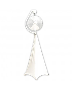 Eliminator DECORMBSK Mirror Ball Stand Kit with White Lycra