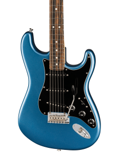 Fender Limited Edition American Professional Stratocaster Electric Guitar. Ebony FB, Lake Placid Blue