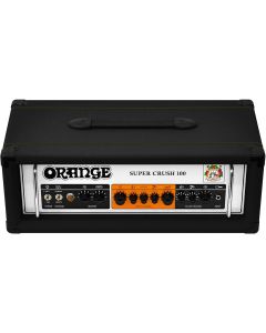 Orange Super Crush 100 - 100-watt Solid-state Head, Black