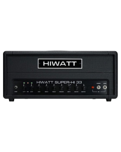 Hiwatt SUPER-HI-33H 2-Channel Amplifier Head  w/ Extreme Gain. 30 Watts