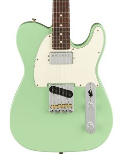 Fender American Performer Telecaster Electric Guitar with Humbucking. Rosewood FB, Satin Surf Green