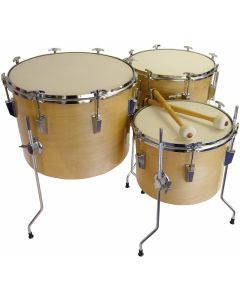 Suzuki T-200 Timpany Set. 12", 14", 16" Drums and Mallet