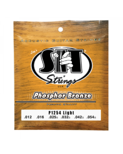 SIT Strings  Light Phosphor Bronze Acoustic Guitar Strings (12-54)