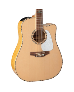 Takamine GD74CE 12-String Dreadnought Acoustic-Electric Guitar Natural
