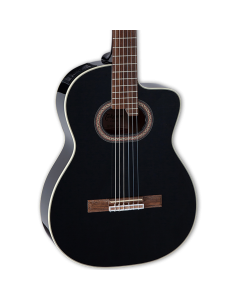 Takamine GC-6CE Nylon String Acoustic-Electric Guitar - Black