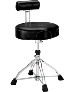 Tama 1st Chair Ergo Rider Drum Throne with Backrest Black HT741B