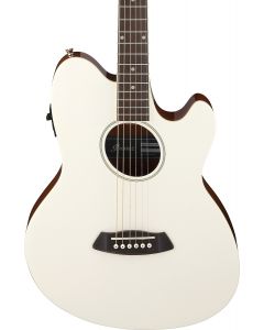 Ibanez Talman TCY10E-IVH Acoustic-Electric Guitar Ivory