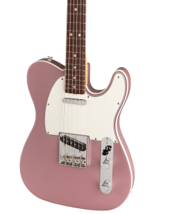 Fender American Original '60s Telecaster Electric Guitar. Rosewood FB, Burgundy Mist Metallic