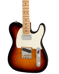 Fender American Performer Telecaster Electric Guitar with Humbucking. Maple FB, 3-Color Sunburst