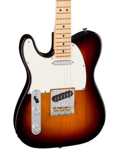 Fender American Pro Telecaster Left-Hand Electric Guitar. Maple FB, 3-Color Sunburst