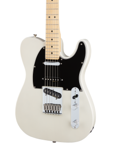 Fender Deluxe Nashville Telecaster Electric Guitar. Maple FB, White Blonde