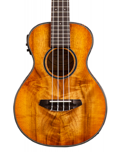 Breedlove Lu'au Tenor Ukulele. Natural Shadow E Myrtlewood-Myrtlewood