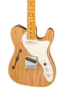 Fender American Original 60s Telecaster Thinline Electric Guitar. Maple FB, Aged Natural