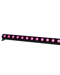 American DJ UBL120 UBL12H;12x 20W, RGBAL+UV LED Bar incorporates a lime-infused HEX LED with twelve (12) 20-Watt (Red, Green, Blue, Amber, Lime and UV) LEDs