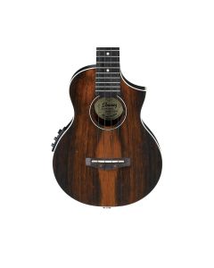 Ibanez UEW13MEEDBO Acoustic-Electric Ukulele Dark Brown Open Pore