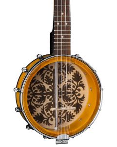 Luna Banjolele. 8 Inch Ulu Design
