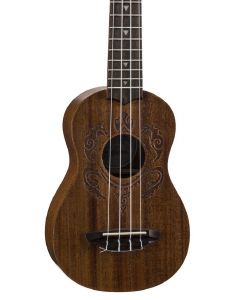 Luna HONU Turtle Soprano Ukulele Pack w/Acc