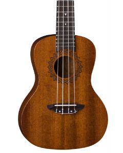 Luna Concert Ukulele Pack. Vintage Mahogany