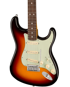 Fender American Ultra Stratocaster Electric Guitar. Rosewood FB, Ultraburst