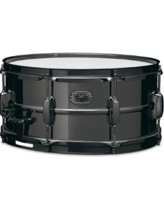 Tama Metalworks Steel Snare Drum With Matte Black Shell Hardware 14 X 6.5 In.