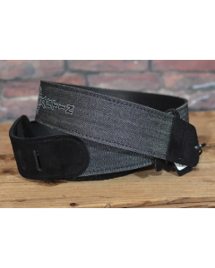 Martin Black Leather/Denim Reversible Guitar Strap