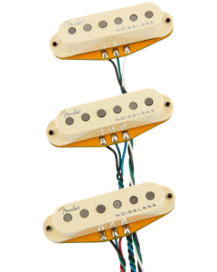 Fender Gen 4 Noiseless Stratocaster Pickups Set Of 3 Aged White TGF33