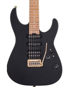 Charvel USA Select DK24 HSS 2PT CM Electric Guitar. Caramelized Maple Fingerboard, Satin Black