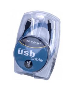American DJ USBAB12 12' USB A to USB B Cable