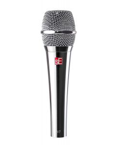 SE V7-CHROME Studio Grade Handheld Microphone Supercardioid. Chrome